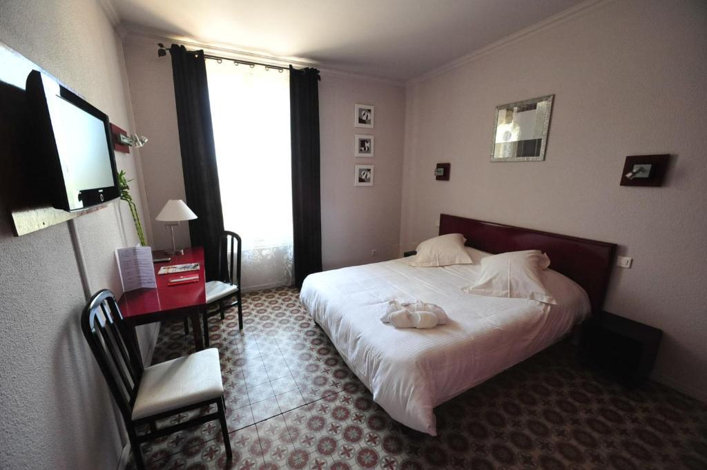 Logis Auberge Restaurant Du Vigneron Cucugnan Szoba fotó