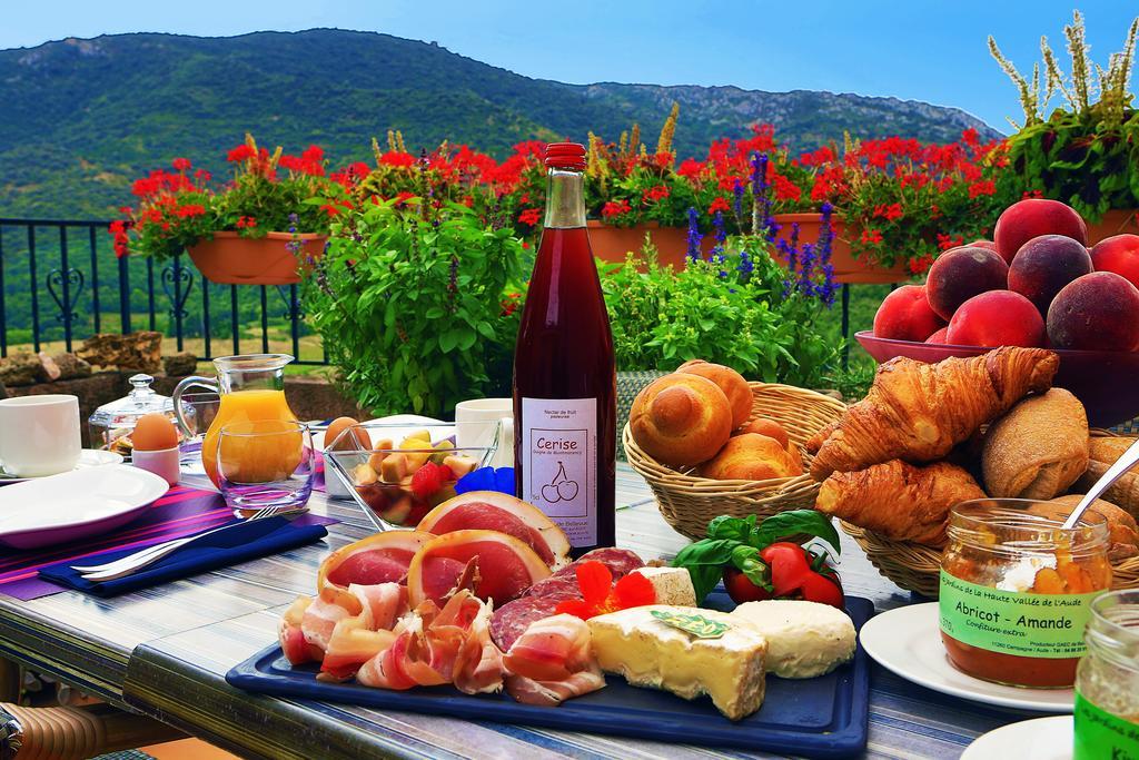 Logis Auberge Restaurant Du Vigneron Cucugnan Kültér fotó